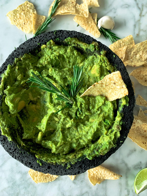 rosemary guacamole